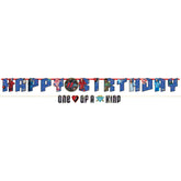 Descendants 4 Birthday Banner Kit